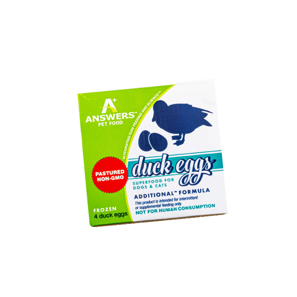 Answers Duck Eggs – Raw and Kibble