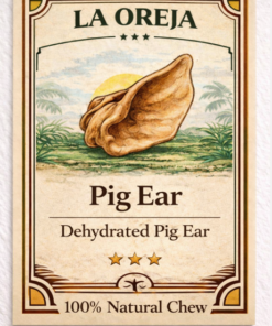Loteria Treats La Oreja Cortada (Pig Ear Slices)